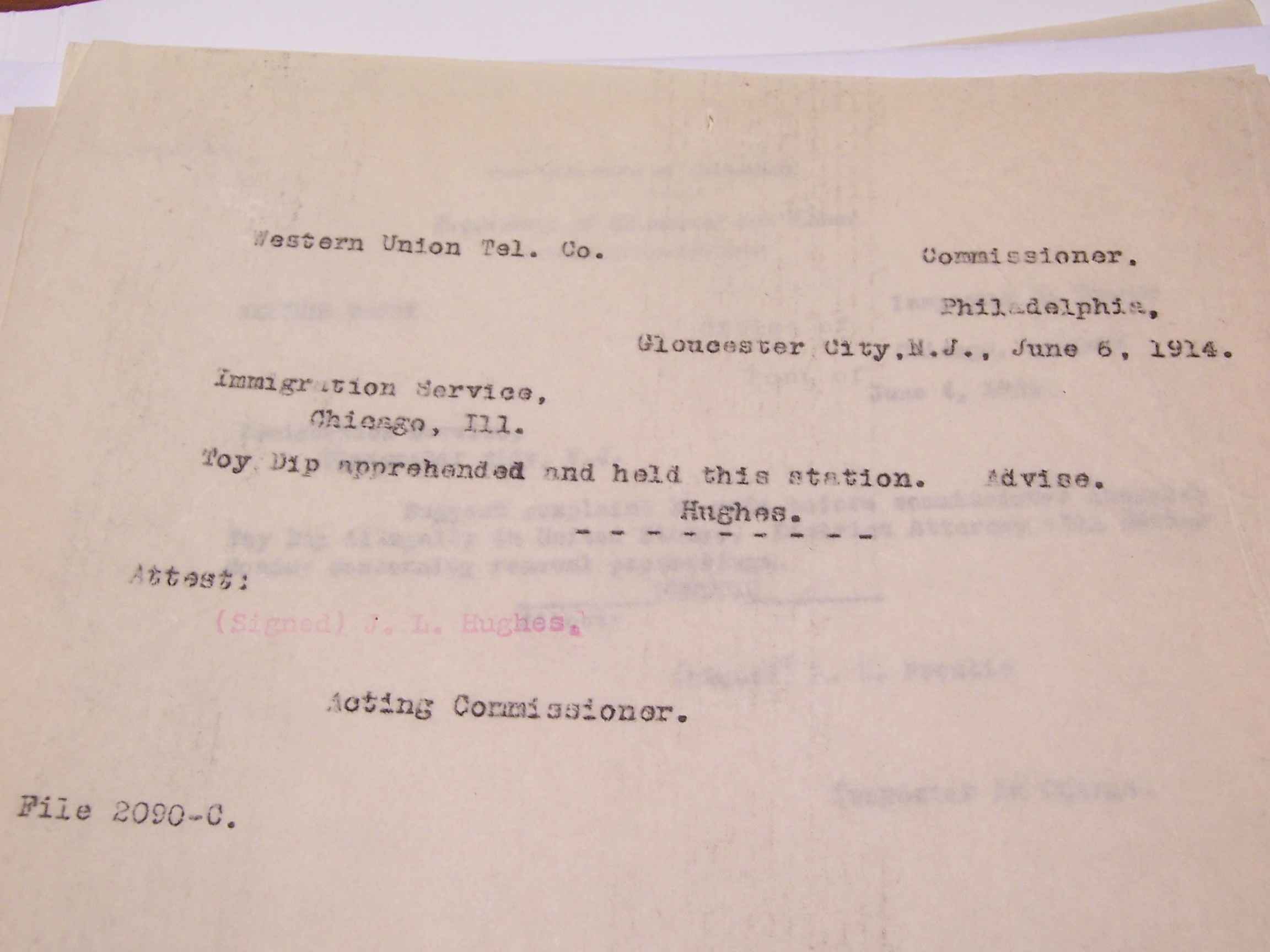 Letter 1
